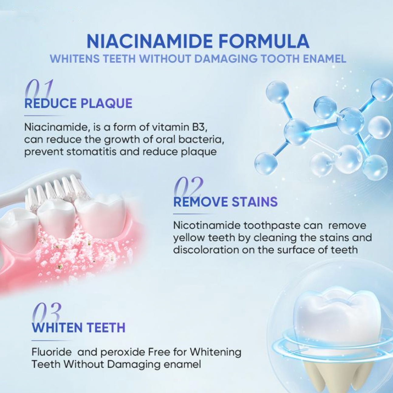 ReignHealth - Triple Whitening Toothpaste